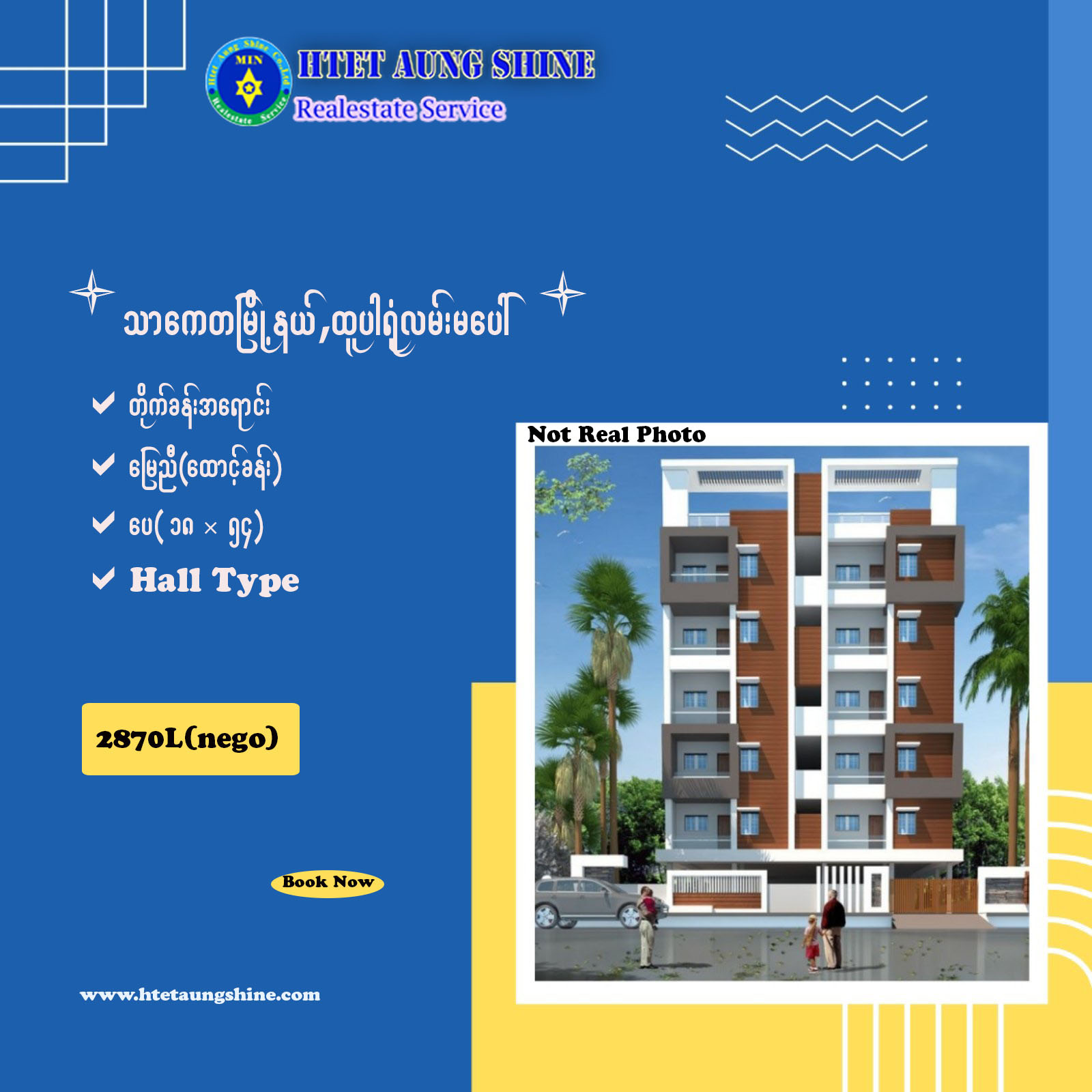 Gallery for Apartment For Sales,Tamwe,South Okkalapa,Thaketa Township.